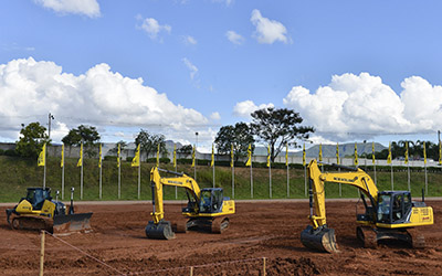 New Holland Construction promove ações durante a Copa do Brasil
